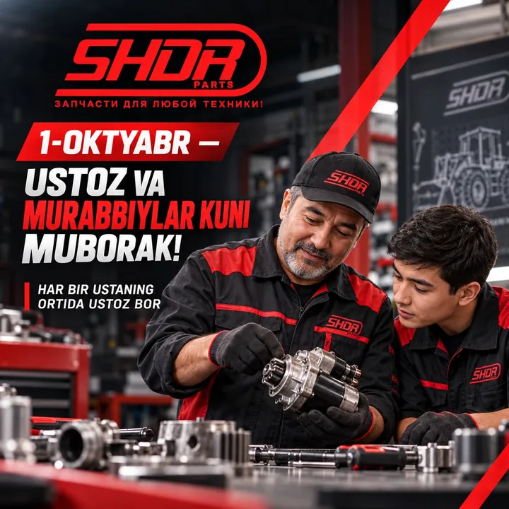SHDR jamoasi — ustalar bilan